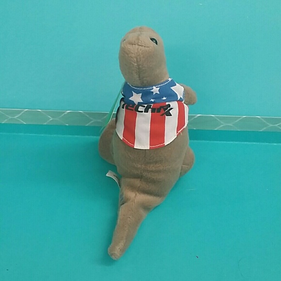 TechRx-Dino with a red, white and blue shirt - Picture 3 of 4